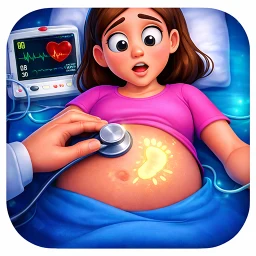 أيقونة Pregnant Mom Doctor Game